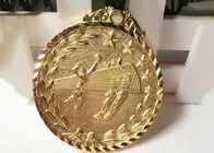 Medalhas feitas sob encomenda dos esportes do voleibol, medalhas feitas sob encomenda materiais de cobre de moldação do evento