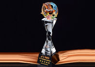 Troféus personalizados dos copos da concessão, troféus feitos sob encomenda coloridos da concessão do esmalte