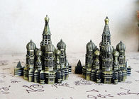 Modelo galvanizado antiguidade das construções do Kremlin dos presentes do ofício do serviço feito sob encomenda DIY