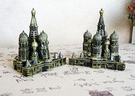Modelo galvanizado antiguidade das construções do Kremlin dos presentes do ofício do serviço feito sob encomenda DIY