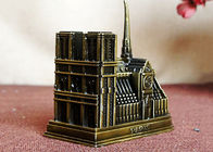 Metal construção do mundo dos presentes do ofício da liga DIY/modelo conhecidos do Notre Dame de Paris 3D