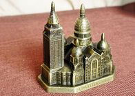 Catedral chapeada bronze de Rússia dos presentes do ofício da lembrança DIY do modelo da arquitetura de Cristo