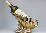 Ofícios da decoração da resina/suporte garrafa chapeados do vinho como o amigo/presente do negócio