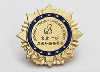 Forma feita sob encomenda das lembranças 2D/3D do Pin das medalhas dos esportes do metal vazio para o exame dos estudantes