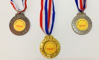Medalhas gravadas ligas de zinco dos esportes do serviço de design da fita 3D