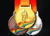 Ciclo que compete medalhas e fitas feitas sob encomenda dos esportes do metal 110 gramas para o campeonato