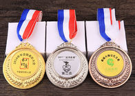medalhas do metal das crianças do diâmetro de 65mm, lembranças personalizadas dos esportes do metal