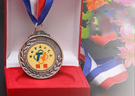 medalhas do metal das crianças do diâmetro de 65mm, lembranças personalizadas dos esportes do metal