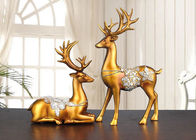 As artes da resina da rena do Natal e os ofícios dirigem/o uso decoração do hotel
