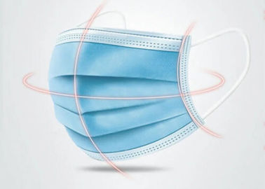 Máscaras cirúrgicas médicas descartáveis para produtos dos cuidados pessoais em protetor diário